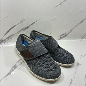 Men's Grey Comfort Slip-On Sneakers